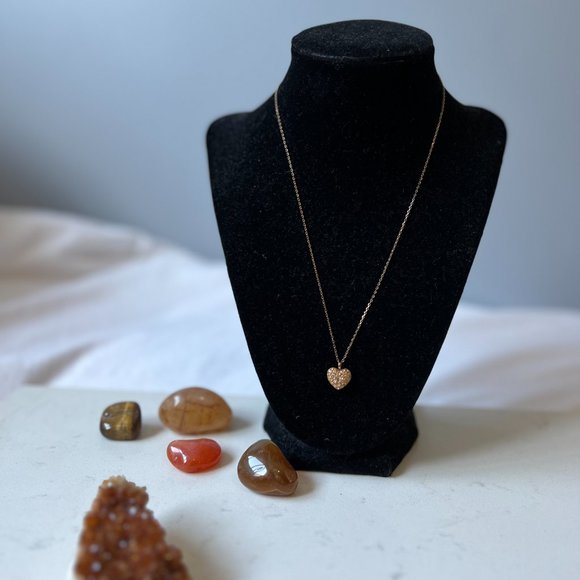 Fossil Rose Gold Glitz Heart - Picture 1 of 15